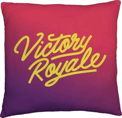 Fortnite Victory Royale dekorace polštár vícebarevný