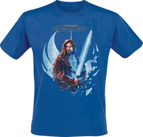 Star Wars Obi-Wan Kenobi - Jedi Knight Tričko modrá