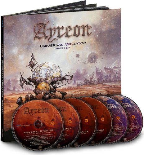 Ayreon Universal migrator part I & II 5-CD & DVD standard