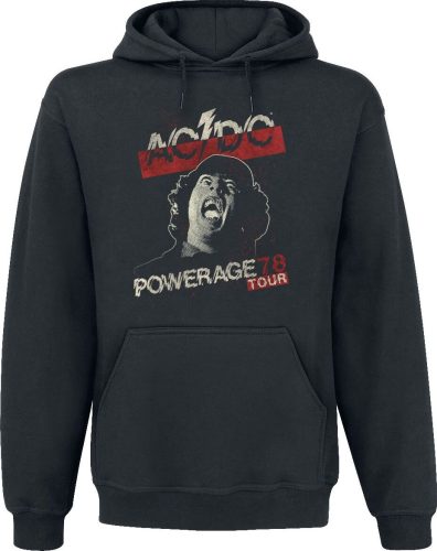 AC/DC Powerage Tour 78 Mikina s kapucí černá