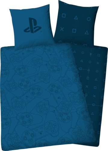 Playstation Controller and Icons Ložní prádlo modrá