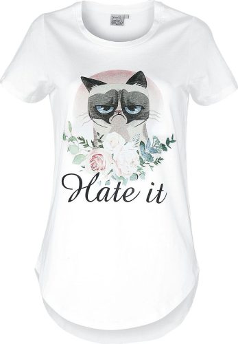 Grumpy Cat Hate It Dámské tričko bílá
