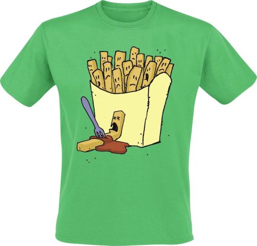 Food Chips Tričko zelená