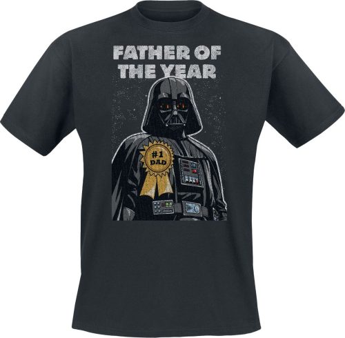 Star Wars Darth Vader - Father Of The Year Tričko černá