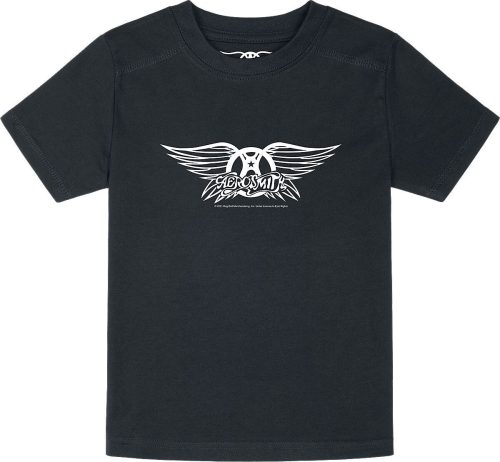 Aerosmith Metal-Kids - Logo Wings detské tricko černá