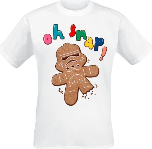 Star Wars Stormtrooper Oh Snap Cookie Tričko bílá