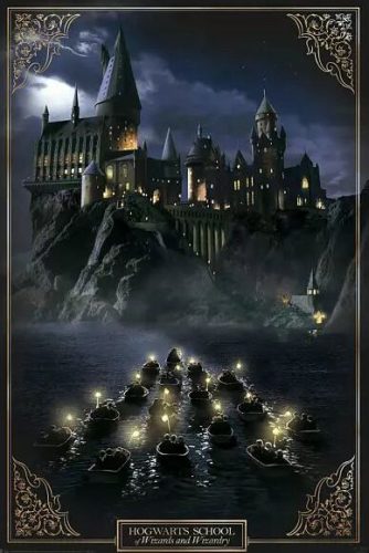 Harry Potter Hogwarts Castle plakát vícebarevný