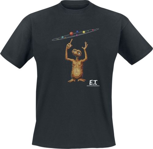E.T. - Der Ausserirdische Spinning Cosmos Tričko černá