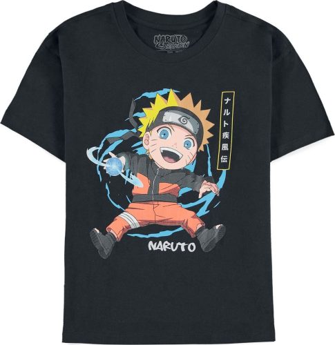 Naruto Kids - Shippuden - Naruto Uzumaki detské tricko černá