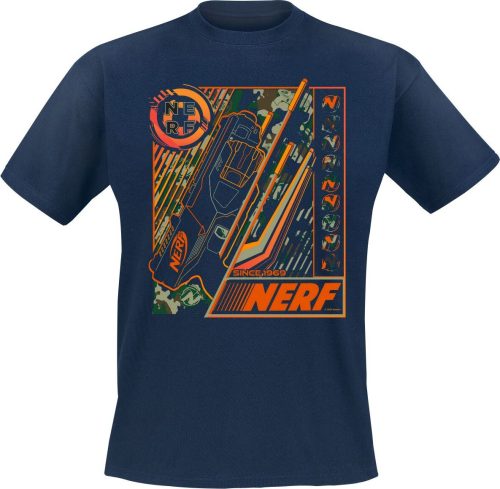 NERF Nerf Subterfuge Tričko námořnická modrá