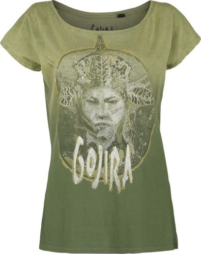 Gojira Fortitude Dámské tričko zelená