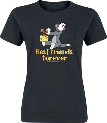 Tom And Jerry Friends Forever Dámské tričko černá