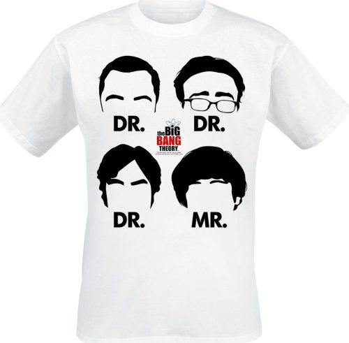 The Big Bang Theory Doctors & Mr. Tričko bílá
