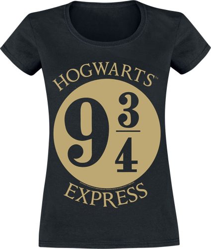 Harry Potter Platform 9 3/4 Dámské tričko černá