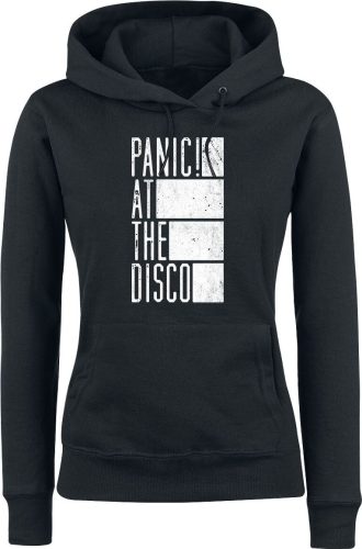 Panic! At The Disco Block Text Dámská mikina s kapucí černá