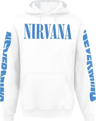 Nirvana Nevermind Mikina s kapucí bílá