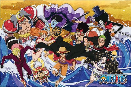 One Piece Crew in Wano Country plakát vícebarevný