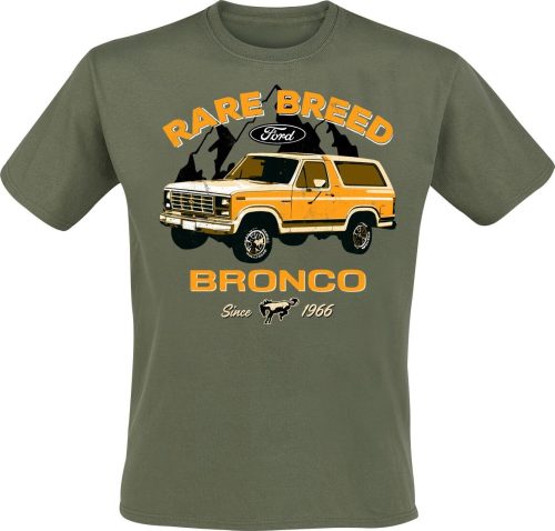 Ford Ford Bronco - Rare Breed Tričko zelená