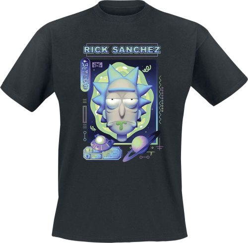 Rick And Morty Rick Sanchez Tričko bílá