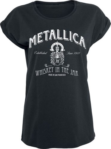 Metallica Whiskey In the Jar Dámské tričko černá