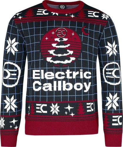 Electric Callboy Holiday Sweater 2022 Mikina vícebarevný