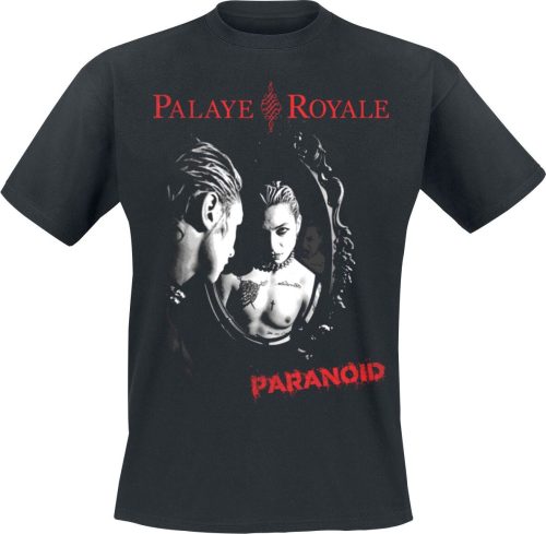 Palaye Royale Paranoid Tričko černá