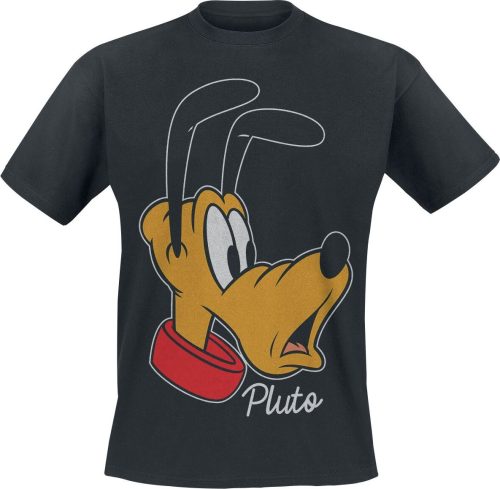 Mickey & Minnie Mouse Pluto Tričko černá