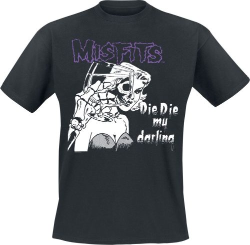 Misfits Die Tričko černá