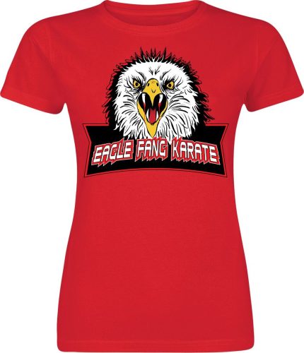 Cobra Kai Eagle Fang Karate Dámské tričko červená