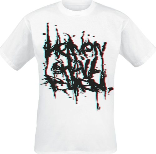 Heaven Shall Burn 3D Logo Tričko bílá