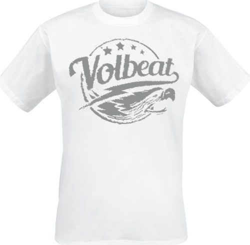 Volbeat Eagle Tričko bílá