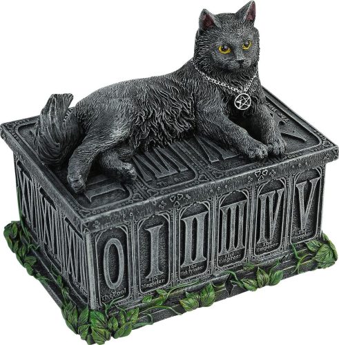 Nemesis Now Fortune's Watcher Tarot Box dekorace šedá