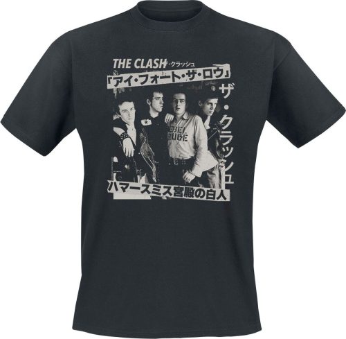 The Clash London Calling Japan Photo Tričko černá
