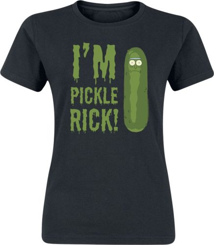 Rick And Morty I'm Pickle Rick Dámské tričko černá