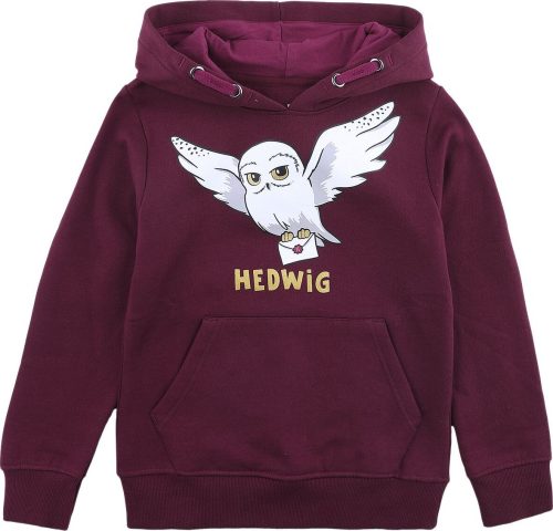Harry Potter Kids - Hedwig detská mikina s kapucí červená