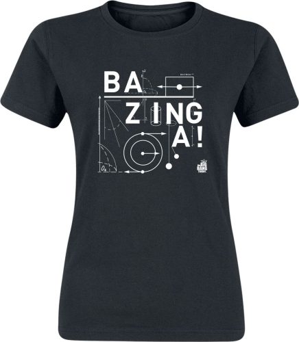 The Big Bang Theory Bazinga Chart Dámské tričko černá