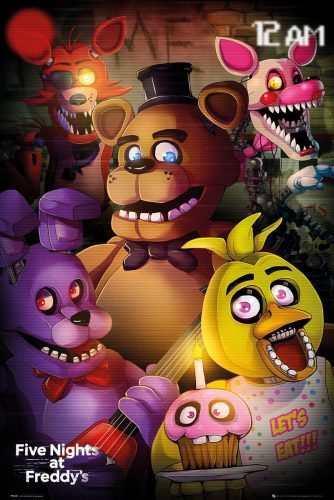 Five Nights At Freddy's Group - Poster plakát vícebarevný