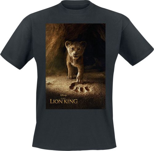 The Lion King Film - Simba Poster Tričko černá