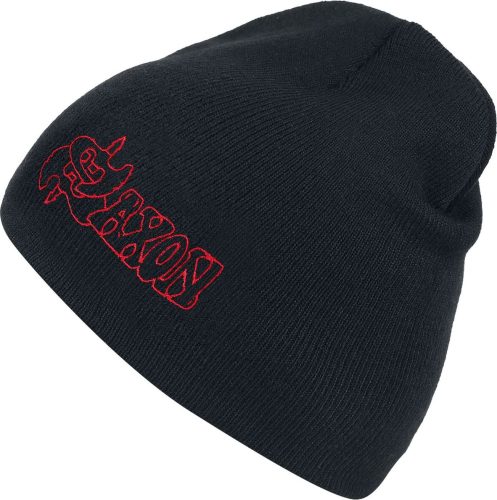Saxon Logo Beanie čepice černá