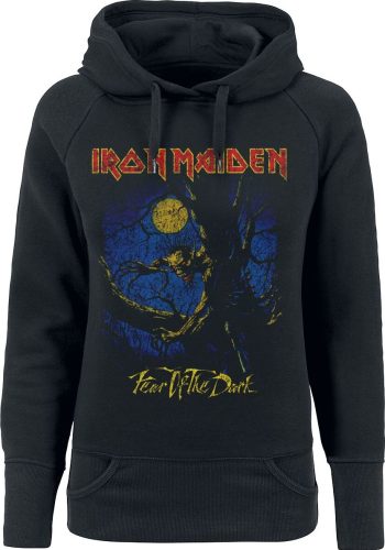 Iron Maiden Moonlight Dámská mikina s kapucí černá