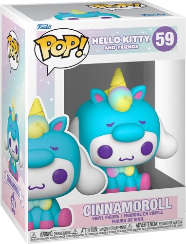 Hello Kitty Vinylová figurka č. 59 Cinnamoroll Sberatelská postava standard