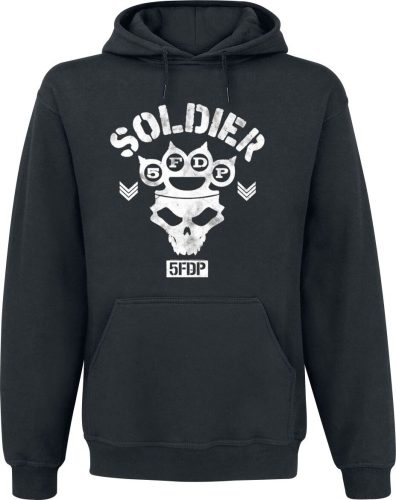 Five Finger Death Punch Soldier Mikina s kapucí černá
