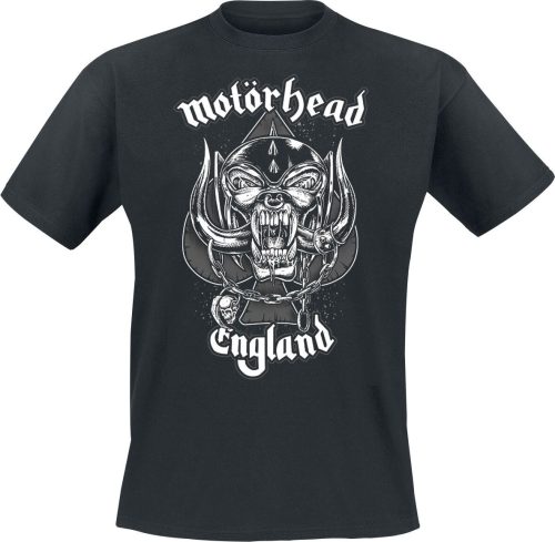 Motörhead JC England Tričko černá