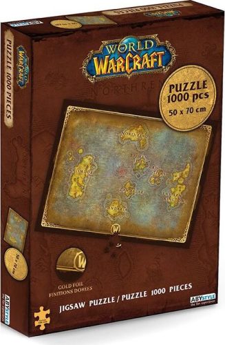 World Of Warcraft Puzzle Azeroth´s Map Puzzle standard