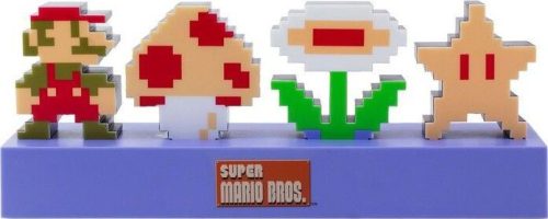 Super Mario Bros. Icons Lampa vícebarevný