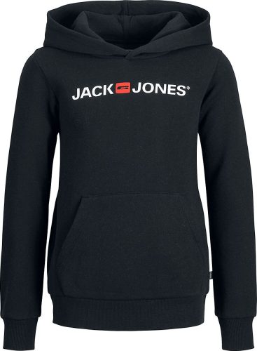 Jack & Jones Corp Old Logo detská mikina s kapucí černá