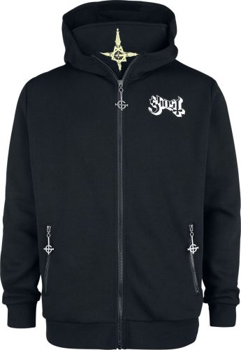 Ghost EMP Signature Collection Mikina s kapucí na zip černá