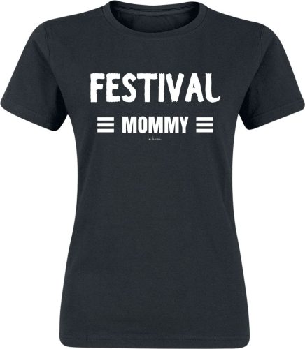 Alcohol & Party Festival Mommy Dámské tričko černá