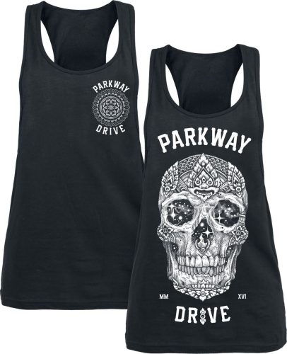 Parkway Drive Girl-Top Doppelpack Dámský top černá