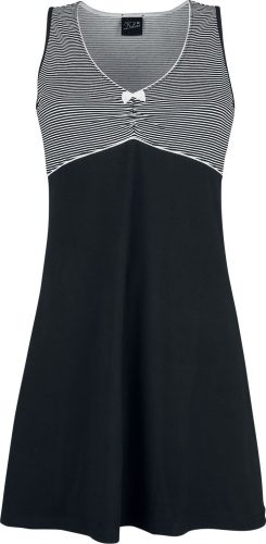 Pussy Deluxe Šaty Mini Stripes Šaty cerná/bílá